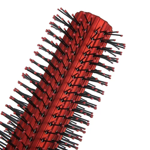 Miniatura 6 de VOCOSTE Peines para el cabello, cepillo de pelo redondo húmedo y seco, rojo
