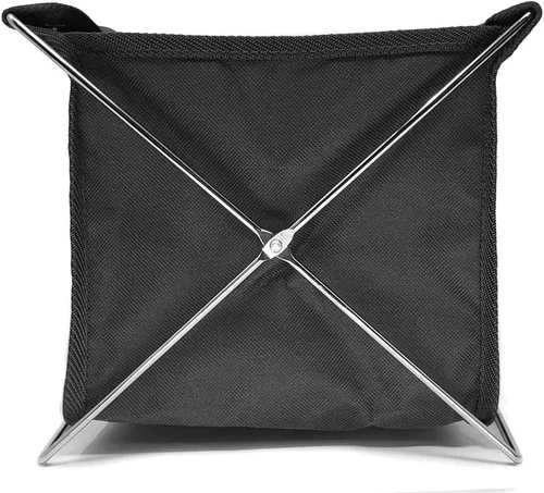 Miniatura 3 de Mediz Soporte plegable para zapatos (negro) con bonificación: 1 colgador de puerta con diseños en el frente y en la parte posterior - Por favor, use