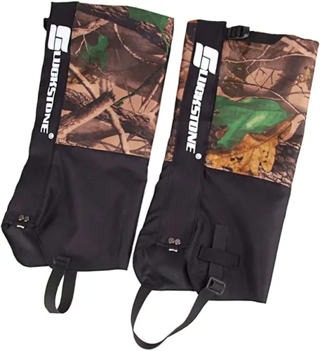 Miniatura 6 de Polainas de senderismo de camuflaje, polainas de serpiente para hombres, botas de goma impermeables para patas de zapatos para caminar, escalada