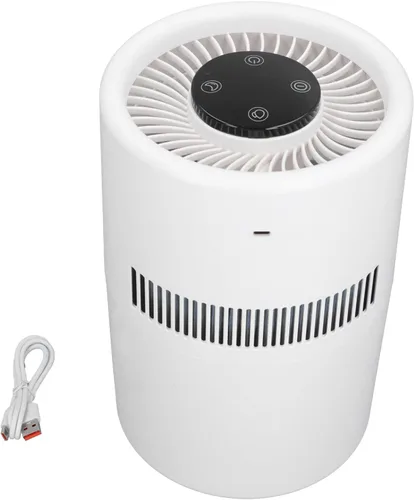Purificador de aire y humidificador, 2 en 1, 5 W, 4 L, tanque de agua, silencioso, humidificador evaporativo y purificador de aire, combo para