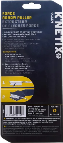 Miniatura 12 de K'Netix - Extractor de flecha de goma moldeada y extractor de pernos de ballesta con clip para cinturón