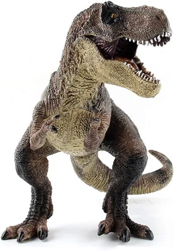 RCOMG Tyrannosaurus Rex, figura de juguete realista de dinosaurio, figuras de plástico educativo de animales prehistóricos T-Rex para niños pequeños