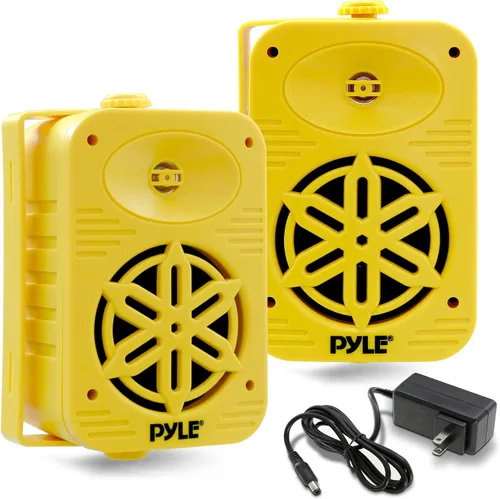 Miniatura 20 de PyleUsa Par de altavoces Bluetooth para interiores y exteriores, 500 W, doble impermeable, 5.25 pulgadas, sistema de altavoces de rango completo