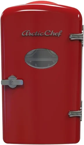 Miniatura 2 de Refrigerador Mini Compacto ARCTIC CHEF - Rojo, 0,14 pies cúbicos