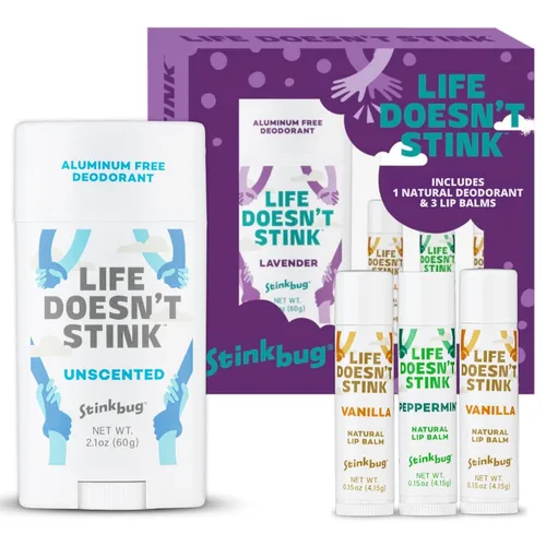 Miniatura 16 de Stinkbug Naturals - Desodorante orgánico sin aluminio con salvia ámbar, aceite de coco y carbón activado, sin parabenos, desodorante para piel