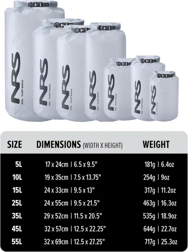 Miniatura 4 de NRS Bolsa seca Tuff Sack - Bolsa de almacenamiento impermeable Claro