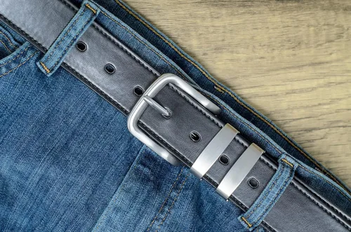 Miniatura 2 de Ossi Cinturón para hombre de 1.496 in con doble lazo