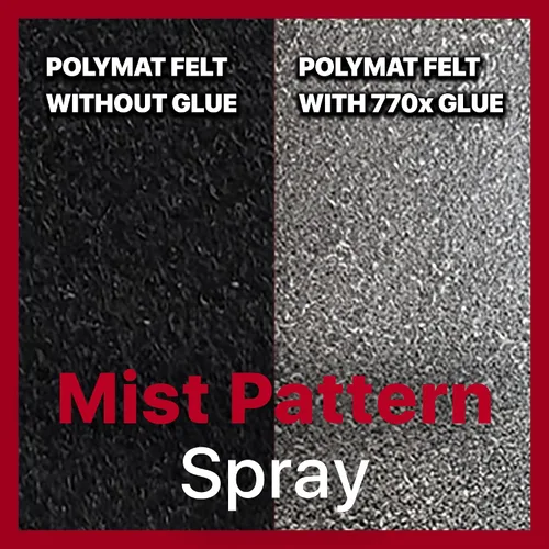Miniatura 5 de Polymat 770x Pegamento en aerosol permanente multiusos Pegamento adhesivo en aerosol, papel, cartón, tela, plástico, metal, madera (1)