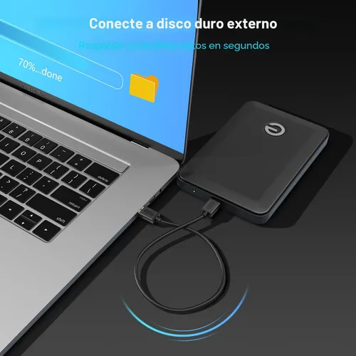 Miniatura 7 de Cable Jelly Tang USB 3.0 macho a macho de 3 pies, cable USB a USB con conector chapado en oro para carcasas de disco duro, reproductor de DVD