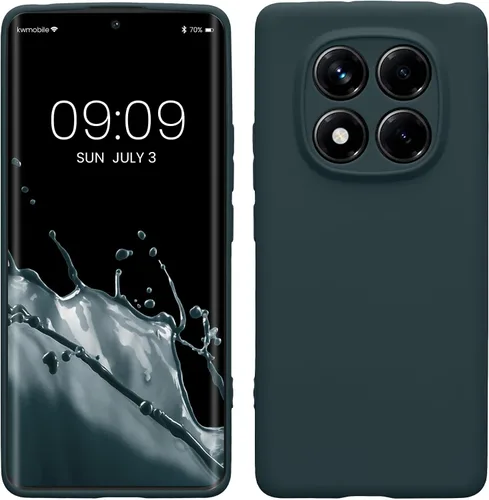 Miniatura 47 de kwmobile Funda compatible con Xiaomi Redmi Note 11 / Note 11S - Funda protectora de silicona TPU suave y delgada - Azul Báltico
