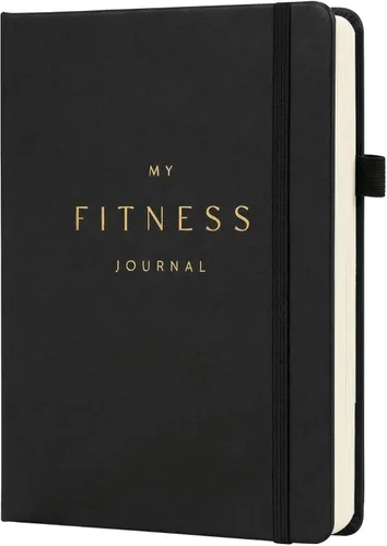 &And Per Se Diario de entrenamiento y alimentos – Diario de fitness con rastreador de dieta diario y libro de registro de ejercicios de gimnasio