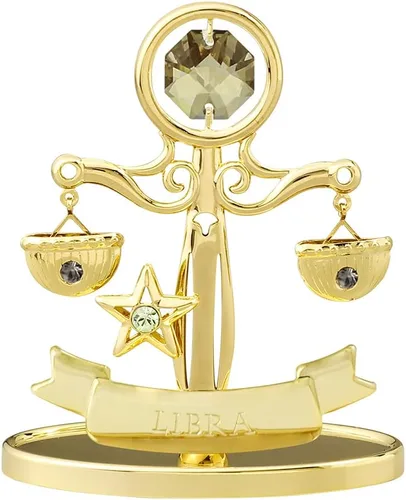 Miniatura 29 de CRYSTOCRAFT Regalo de sagitario, adorno de constelación con cristal austriaco, adorno de cristal de signo del zodiaco, colección de decoración