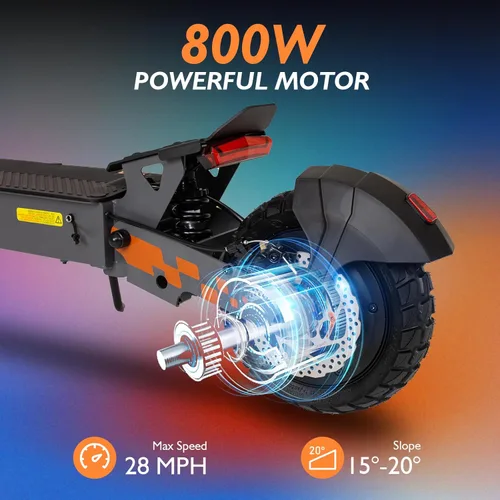 Miniatura 3 de KUKIRIN - Patinete eléctrico G4/G2 para adultos, rango de 47 millas, motor potente de velocidad de 43 MPH de 2000 W, neumáticos todoterreno de 11