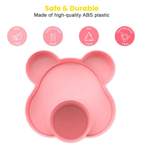 Miniatura 4 de Bandeja para asiento de automóvil – Convierte el portavasos en una bandeja para aperitivos, juguetes, giratoria 360 grados para que los niños