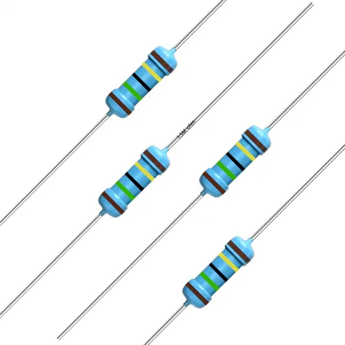 Miniatura 29 de California JOS 100 unidades de resistencia de 0.12 ohmios 1/4w (0.25 W) Resistencia fija de película metálica de tolerancia ±1%, más de 189 valores