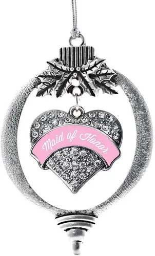 Miniatura 63 de Inspired Silver - Adorno con dije de hermana gemela - Adornos navideños de plata con circonitas cúbicas