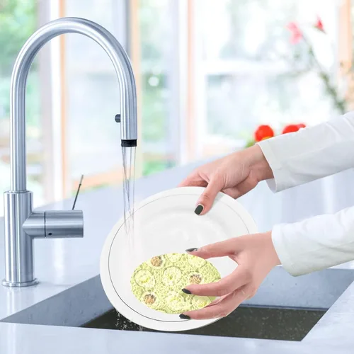 Miniatura 6 de Esponjas de cocina para lavar platos, esponjas de cocina para el hogar, esponja absorbente y reutilizable para lavar platos