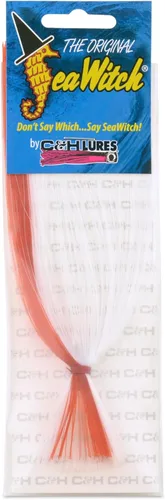 Miniatura 70 de C&H Lures Señuelos de Pesca Sea Witch - Originales Desde 1959, Faldas de Nylon Revelan Cabeza con Peso, 15 Colores, 8 Pesos de Cabeza, Señuelo