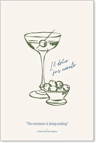 Miniatura 28 de Pósteres vintage de Martini rosa a la moda, cócteles, bebidas alcohólicas, impresiones artísticas de pared para el hogar, apartamento, cocina, bar