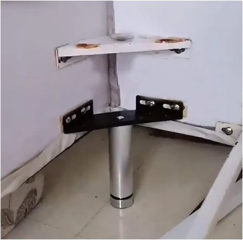 Miniatura 8 de Patas ajustables para cama de muebles, patas de repuesto de aleación de aluminio, patas de soporte de aleación de aluminio, conexión de código