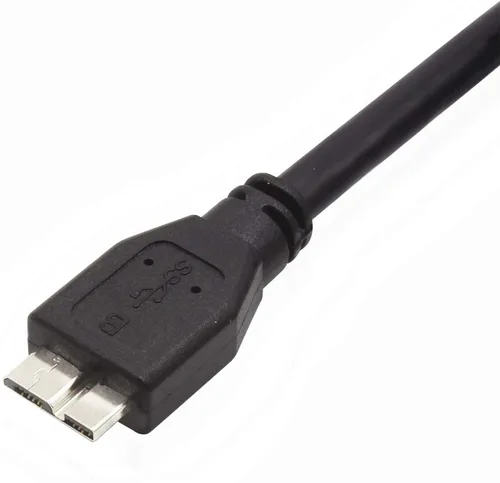 Miniatura 3 de ITD ITANDA Cable USB 3.0 Micro, 3.3 pies, Cable de Disco Duro de Alta Velocidad y Alta Resistencia, Cable USB 3.0 A a Micro B Compatible