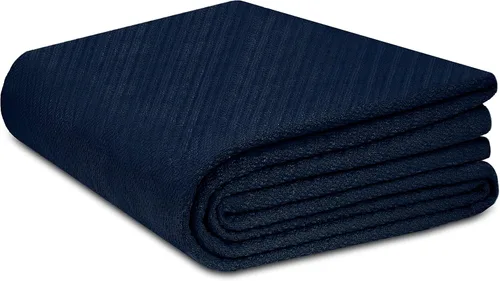Miniatura 9 de COTTON CRAFT Manta Térmica de Algodón Suave - Sarga Espiga Afelpada - Manta Ligera Refrescante Transpirable Lujosa para Todas las Estaciones
