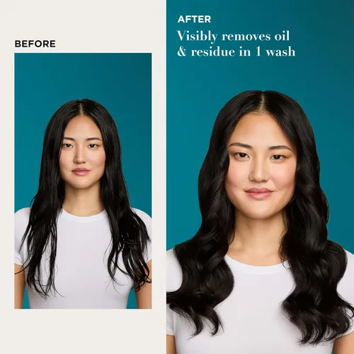 Miniatura 5 de OGX - Acondicionador de fuerza aclarante + romero y menta, acondicionador aclarante para cabello graso que ayuda visiblemente a eliminar el aceite