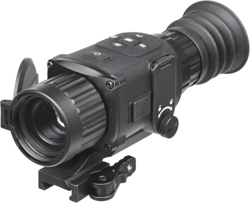 AGM Rattler TS25-384 - Mira telescópica de imágenes térmicas para caza, impermeable, a prueba de golpes, visor térmico con paletas de colores