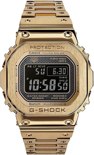 Miniatura 5 de Casio Reloj digital de cuarzo para hombre con correa de acero inoxidable Gmw-B5000Gd-9Er