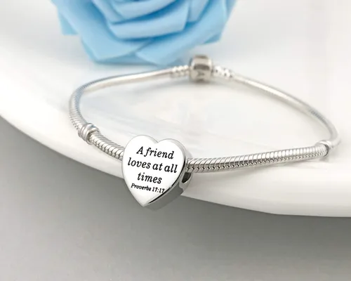 Miniatura 6 de MUERDOU Dije de corazón, pulsera cristiana con versículo bíblico para oración, fe, religiosa, regalos para mujeres