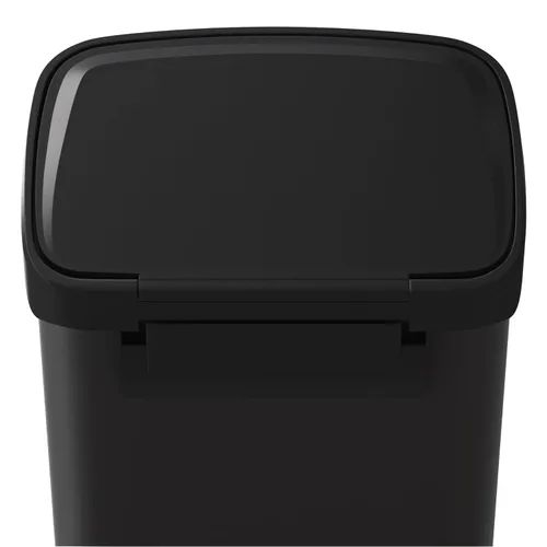 Miniatura 8 de Garvee Basurero de metal de 13 galones / 50 L con tapa, bote de basura grande para cocina, cubo de basura de metal a prueba de óxido con pedal