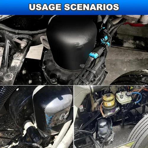 Miniatura 7 de AUTOBABA Conjunto de Secador de Aire R955079 con Cartucho Coalescente Compatible con Sistema Meritor System Saver R955300, 955300, 955079
