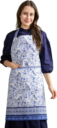 Miniatura 158 de Maison d' Hermine Delantal 100% de algodón para mujeres con bolsillo de cocina delantal de chef para hombres para cocinar primavera verano 001