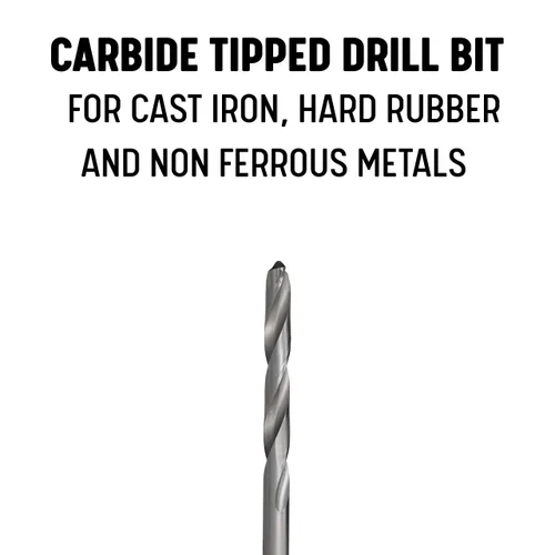 Miniatura 3 de Drill America Broca con punta de carburo n.º 1, serie D/ACT