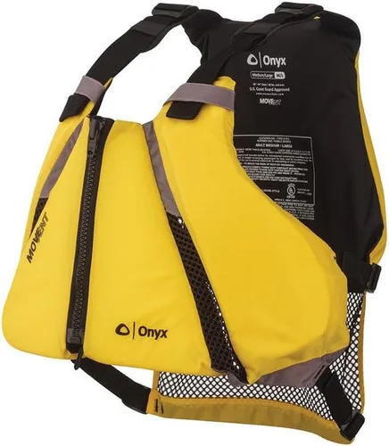 Onyx - Chaleco salvavidas deportivo MoveVent Curve Paddle Amarillo