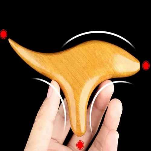 Miniatura 9 de Broman Herramientas de reflexología, herramientas de masaje de terapia de madera, ampliamente utilizadas como masajeador de pies para cabeza