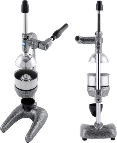 Miniatura 9 de Tribest Pro MJP-100 Profesional Exprimidor de Prensa en Frío Manual para Naranja, Limón y Otras Frutas Cítricas, Gris