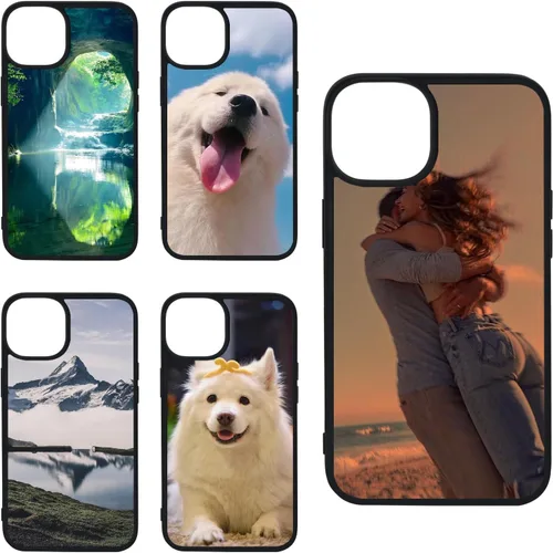 Miniatura 15 de 5 fundas de teléfono de sublimación para iPhone 13 Mini 5.4 pulgadas sublimación espacios en blanco imprimibles fundas de teléfono personalizadas
