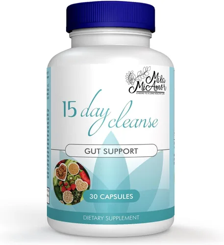 Mila Miamor Limpieza de 15 Días - Apoyo Intestinal y Colon - Desintoxicación Avanzada de Limpieza Intestinal para Mujeres y Hombres con Senna,