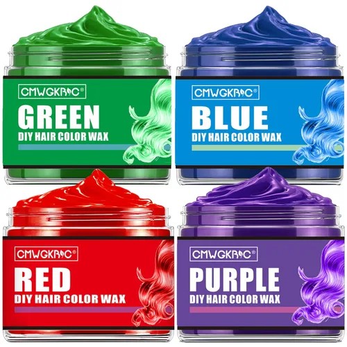 4 colores de color temporal para el cabello para niños, regalos de Navidad para adolescentes, niñas, niños, rellenos de calcetines para niños,
