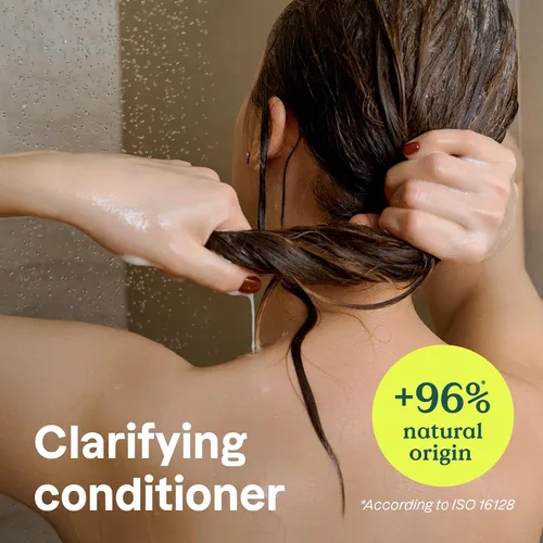 Miniatura 3 de ATTITUDE Acondicionador clarificante para el cabello, restaura el brillo, ingredientes derivados naturalmente, desenredante vegano, probado