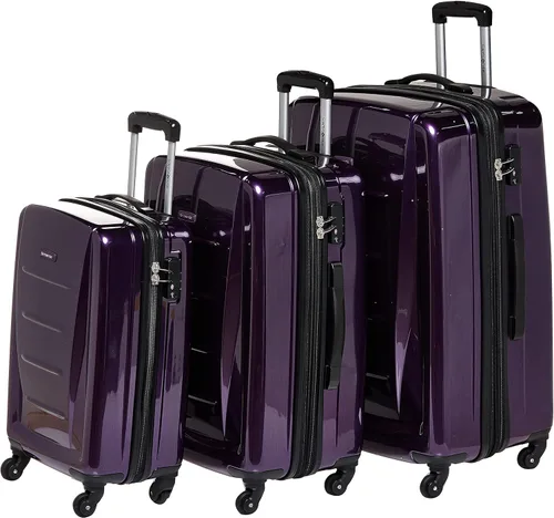 Miniatura 164 de Samsonite Winfield 2 Equipaje rígido con ruedas giratorias, Azul profundo, Juego de 3 piezas (20/24/28)