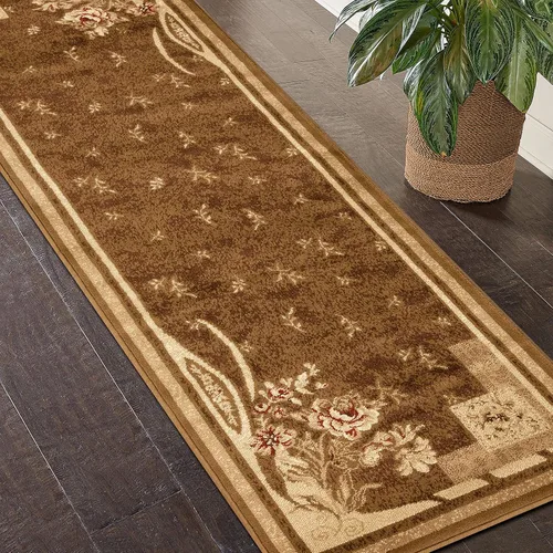 Miniatura 10 de Superior - Alfombra de interior con respaldo de yute, suave alfombra moderna de estilo granja para pasillo de entrada, sala de estar, pisos