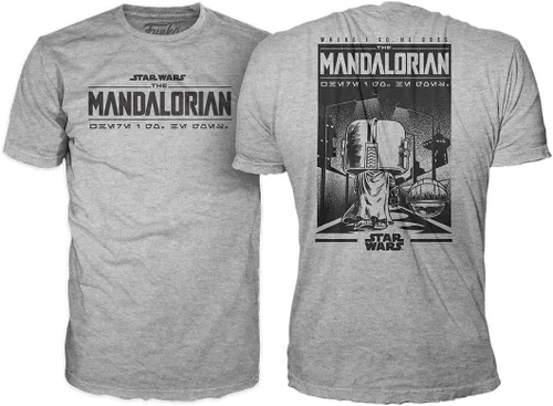 Miniatura 2 de Funko Pop! & Tee: The Mandalorian - Grogu con galletas - L