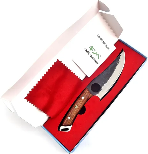 Miniatura 7 de KIMPE Cuchillo de chef profesional de 11 pulgadas - Cuchillo de cocina japonés de acero inoxidable, cubiertos multipropósito ultra afilados