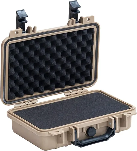 Miniatura 2 de MEIJIA Funda rígida protectora impermeable portátil para todo tipo de clima, funda para cámara pequeña, funda seca con espuma personalizable