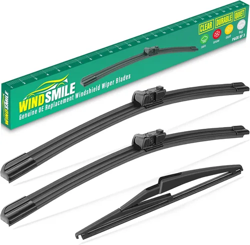 Miniatura 39 de Limpiaparabrisas de 26" 17" 12" para Honda CRV CR-V 2017 2018 2019 2020 2021 2022, juego premium de limpiaparabrisas para todas las estaciones