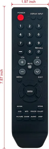 Miniatura 4 de BN59-00892A Reemplazo de control remoto para Insignia Plasma HDTV NS-42P650A11 NS-50P650A11 NS-51P680A12 NS-P42Q-10A NS-P501Q-10A NS-P502Q-10A