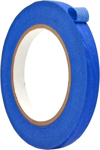 Miniatura 51 de WOD MTC5 Cinta de Enmascarar de Color, Negro, 1 pulgada x 60 yardas. Cinta Colorida para Maestros y Pintores para Arte y Manualidades Divertidas