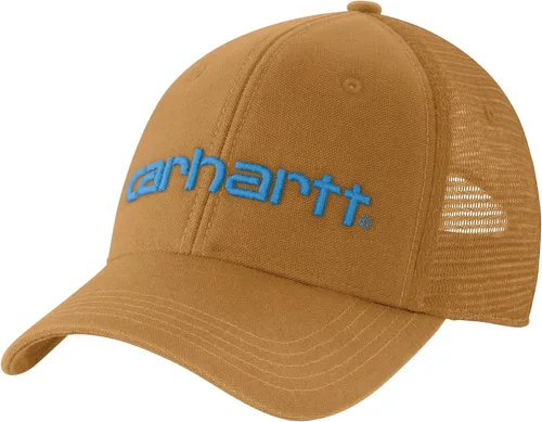 Miniatura 5 de Carhartt Gorra gráfica con logotipo de malla trasera de lona para hombre